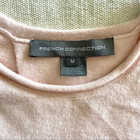 French Connection Blush Pink Sweater - Picture 6 of 8